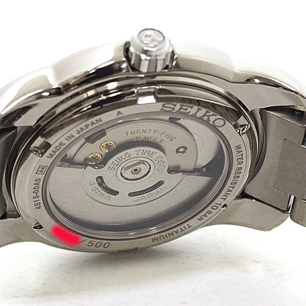 Seiko Brightz SAGN001 Black Dial Titanium Limited Edition Men&#39;s Watch