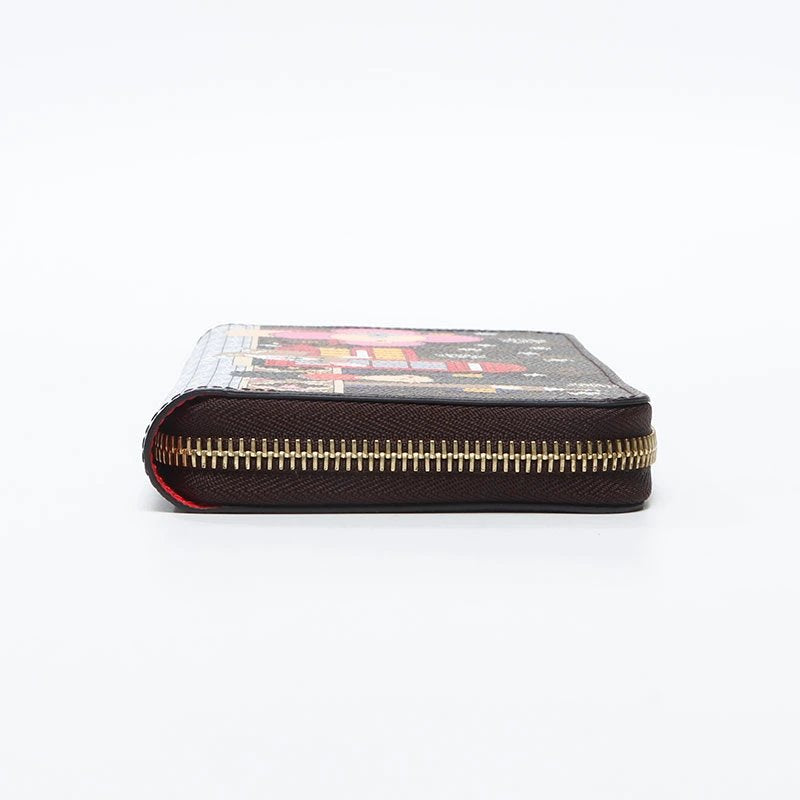 Louis Vuitton Monogram Zippy Christmas Graphic 2021 Women&#39;s Wallet