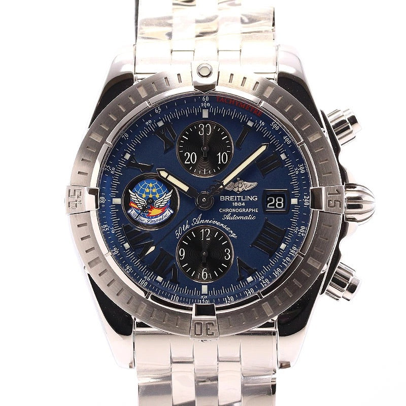 BREITLING Chronomat Evolution Blue Impulse Limited A1335604 Men&#39;s Watch