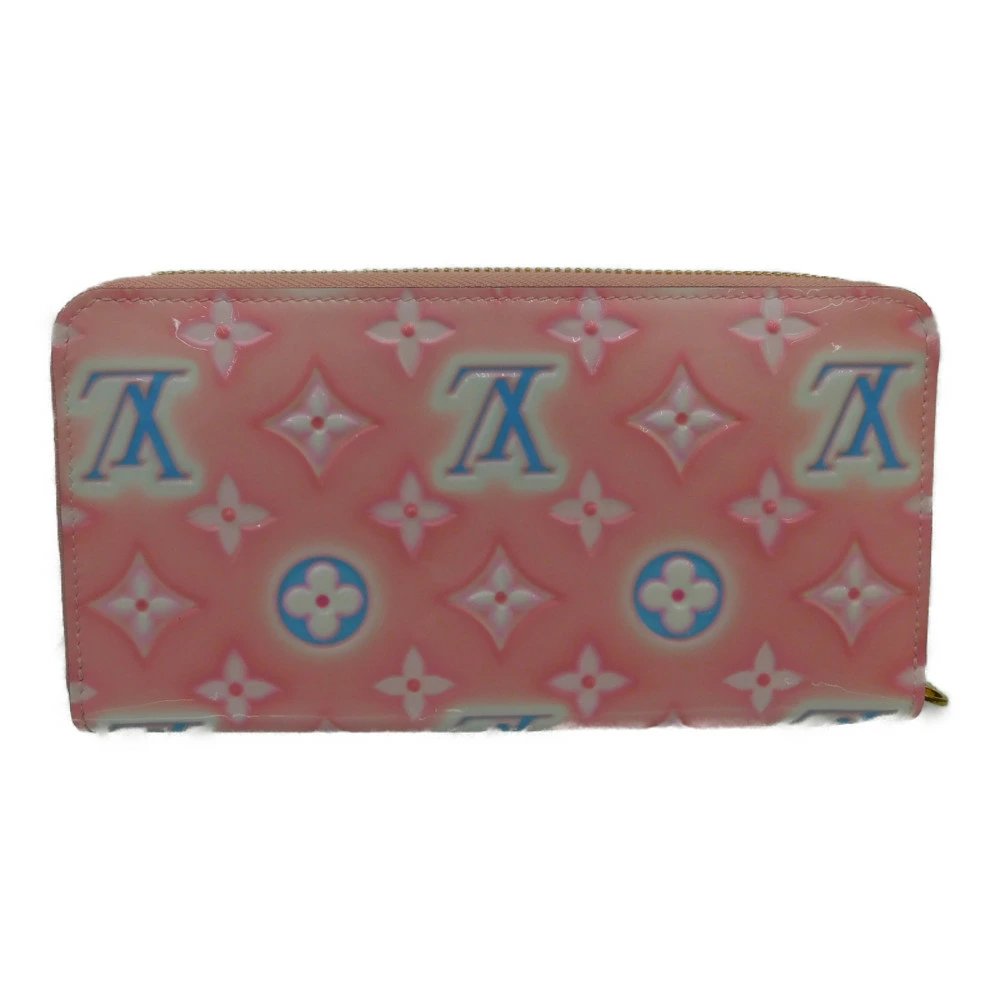 Louis Vuitton Round Zipper Women&#39;s Wallet Vernis Enamel M81145