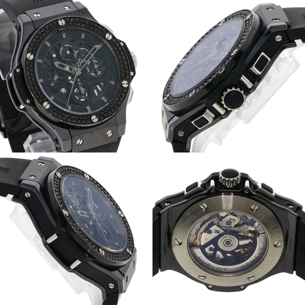 Hublot 310.CV.1110.RX.1110 Big Bang Aero Bang Black Diamond Men&#39;s Watch