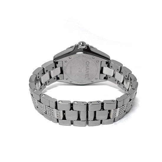 CHANEL J12 Chromatic H3106 38mm 8P Index Diamond Gray Dial Men&#39;s Watch