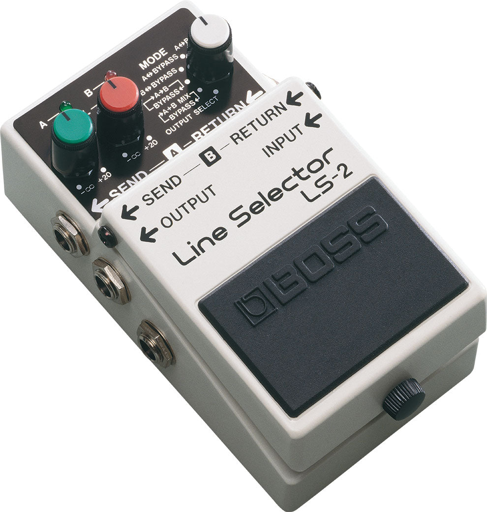 BOSS LS-2 Line Selector Best Guitar Effects Pedal Compact Line Selection Pedal for Multiple Amplifiers and Effects Devices Connection and Switch