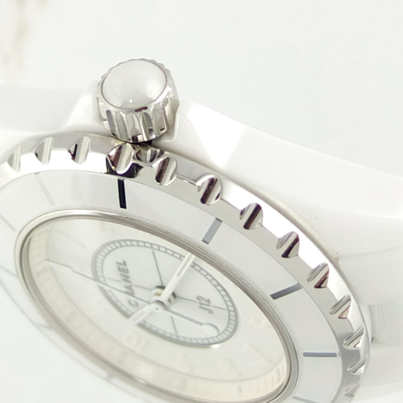 Chanel J12 White Phantom H3442 Quartz White Dial Limited Women&#39;s Watch