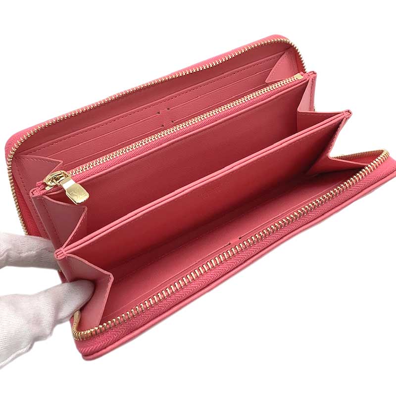 LOUIS VUITTON Monogram Women&#39;s Wallet Pink Sky Japan Limited M83212