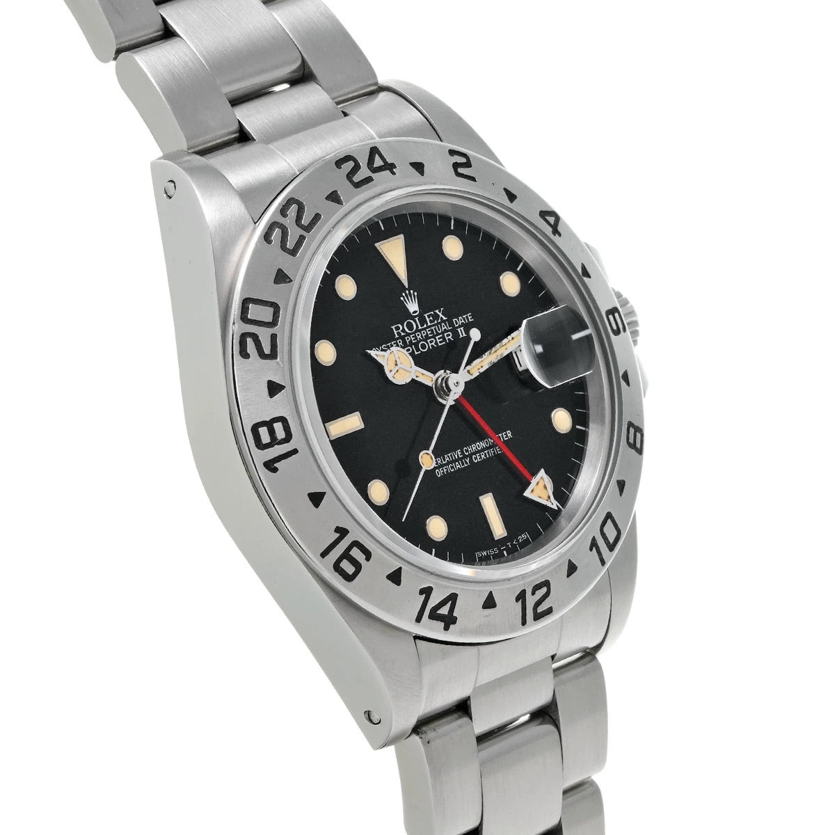Rolex Explorer II 16550 Black Dial Stainless Steel Automatic Vintage Men’s Watch