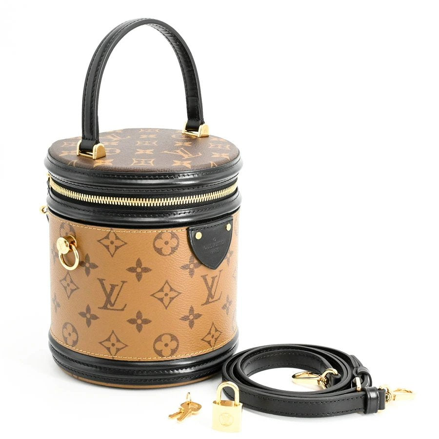 LOUIS VUITTON Cannes Monogram Reverse Brown Women&#39;s Bag M43986