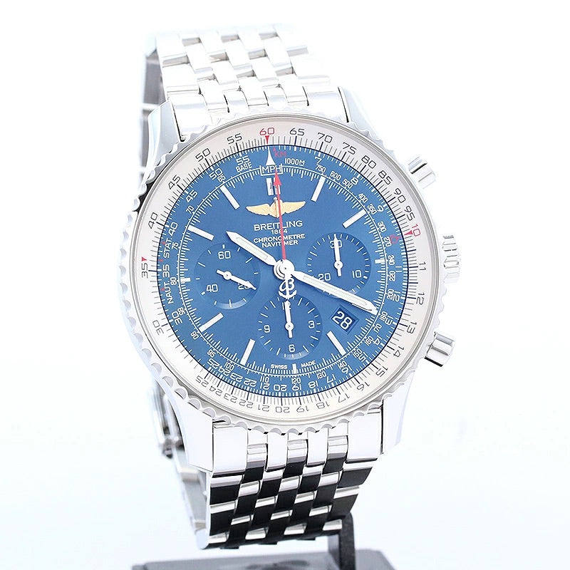 BREITLING Navitimer B01 Chronograph 46 AB012721/C889/443A Blue Men&#39;s Watch