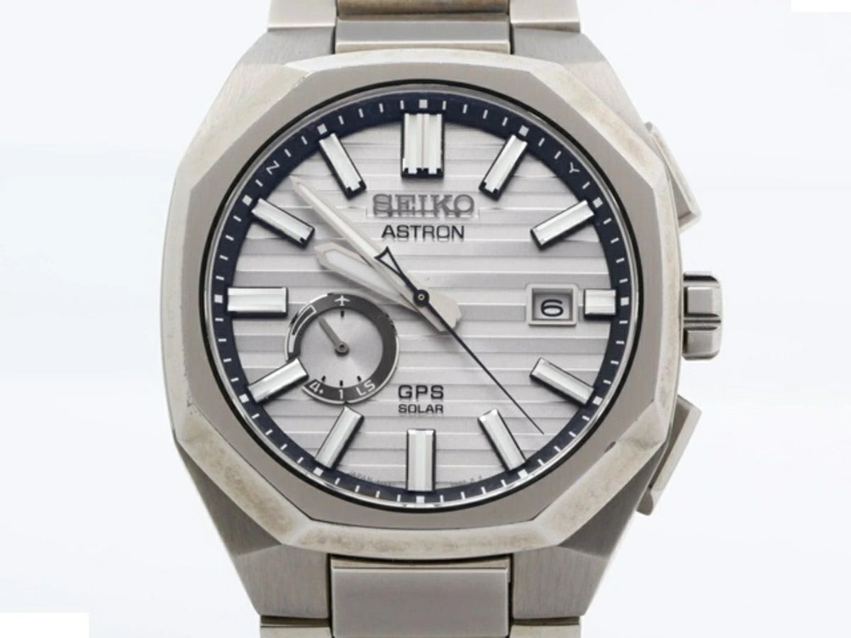 SEIKO Astron Silver SBXD017/3X62-0AB0 Titanium Limited Edition Men’s Watch