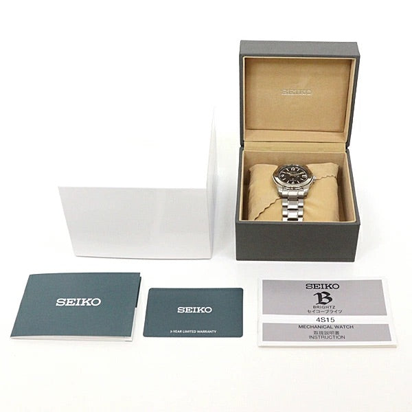 Seiko Brightz SAGN001 Black Dial Titanium Limited Edition Men&#39;s Watch