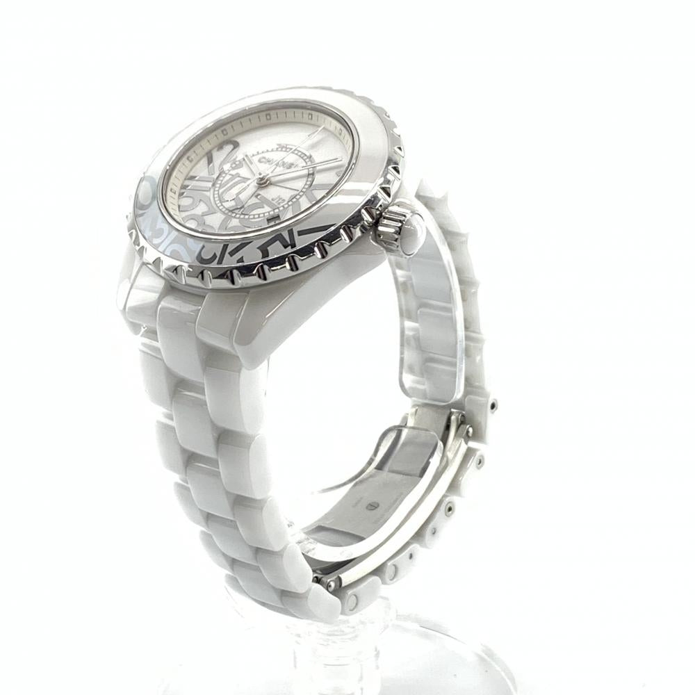 Chanel J12 Graffiti H5239 33mm Limited Ceramic White Women&#39;s Watch