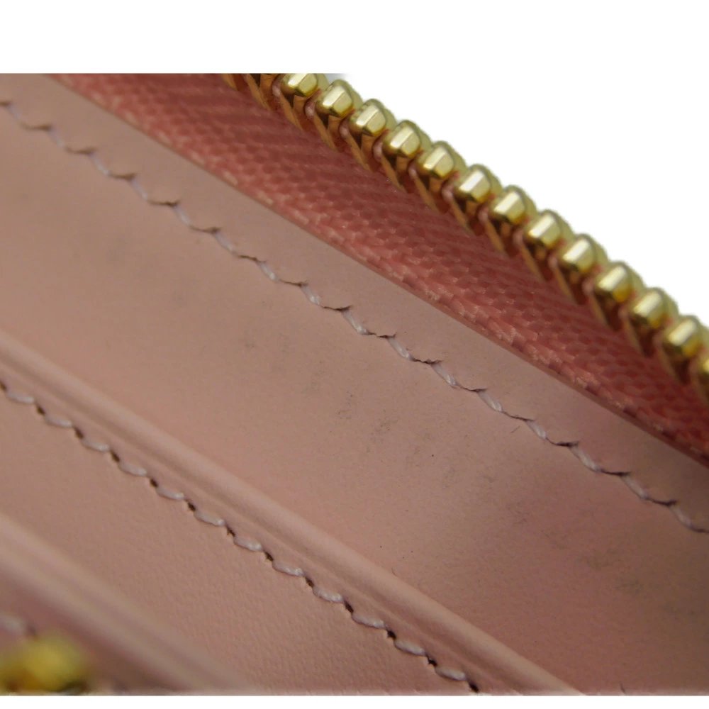 Louis Vuitton Round Zipper Women&#39;s Wallet Vernis Enamel M81145
