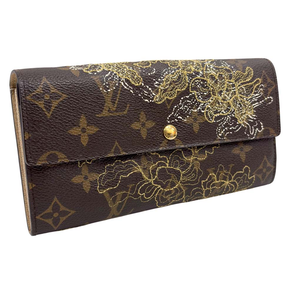 Louis Vuitton Portefeuille Sarah Monogram Dante Brown Women&#39;s Wallet M95389