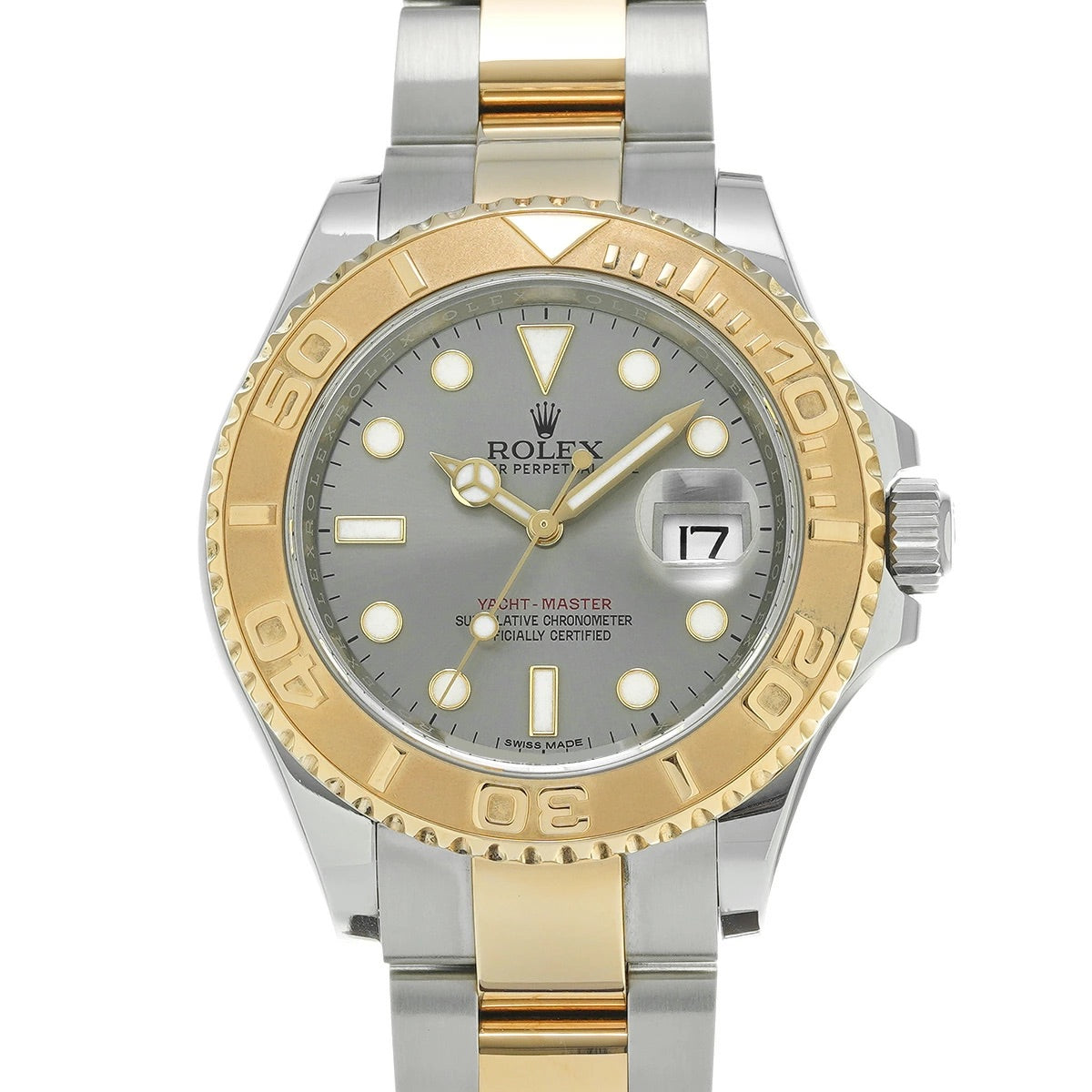Rolex Yacht-Master 16623 Gray Dial Automatic 40mm Stainless Steel Men’s Watch