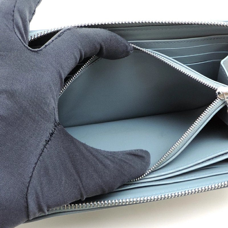 Louis Vuitton Lambskin Blue Glacier Limited Women&#39;s Wallet M81707