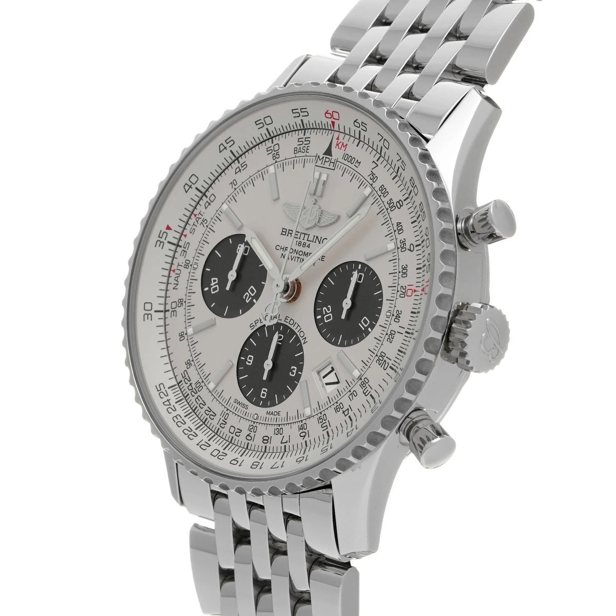 BREITLING Navitimer 01 AB012012/G826 Silver/Grey Dial Automatic Men&#39;s Watch