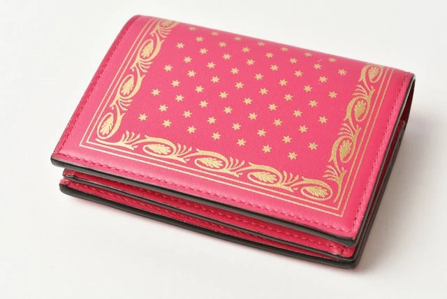 Gucci Guccy Fold Sega Women&#39;s Wallet Collaboration Pink/Gold