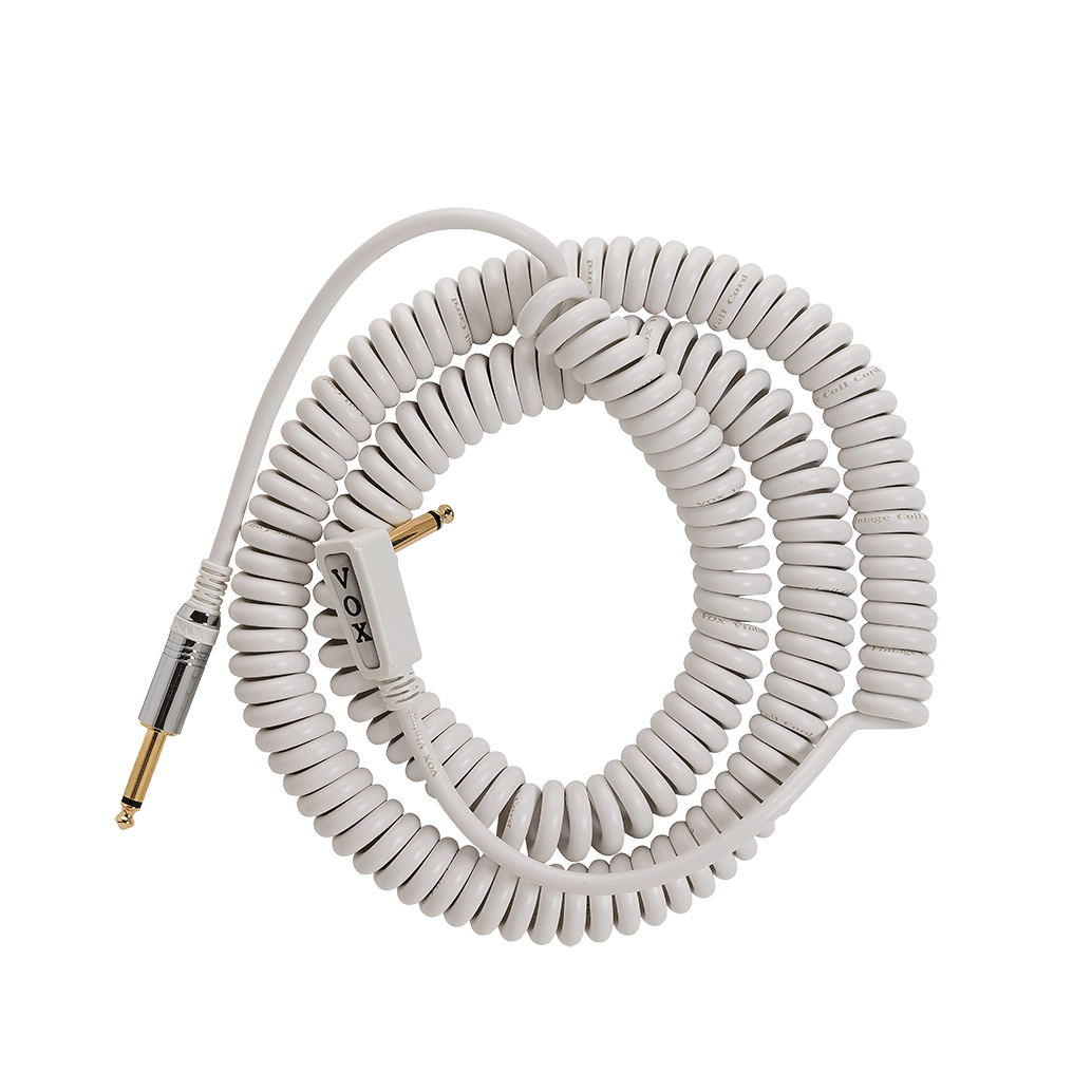[Pre-Owned] VOX Coiled Cable VCC090, White - ships from San Diego USA