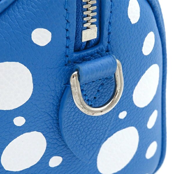 Louis Vuitton Speedy Women&#39;s Bag Bandouliere Yayoi Kusama 20 Blue M46425