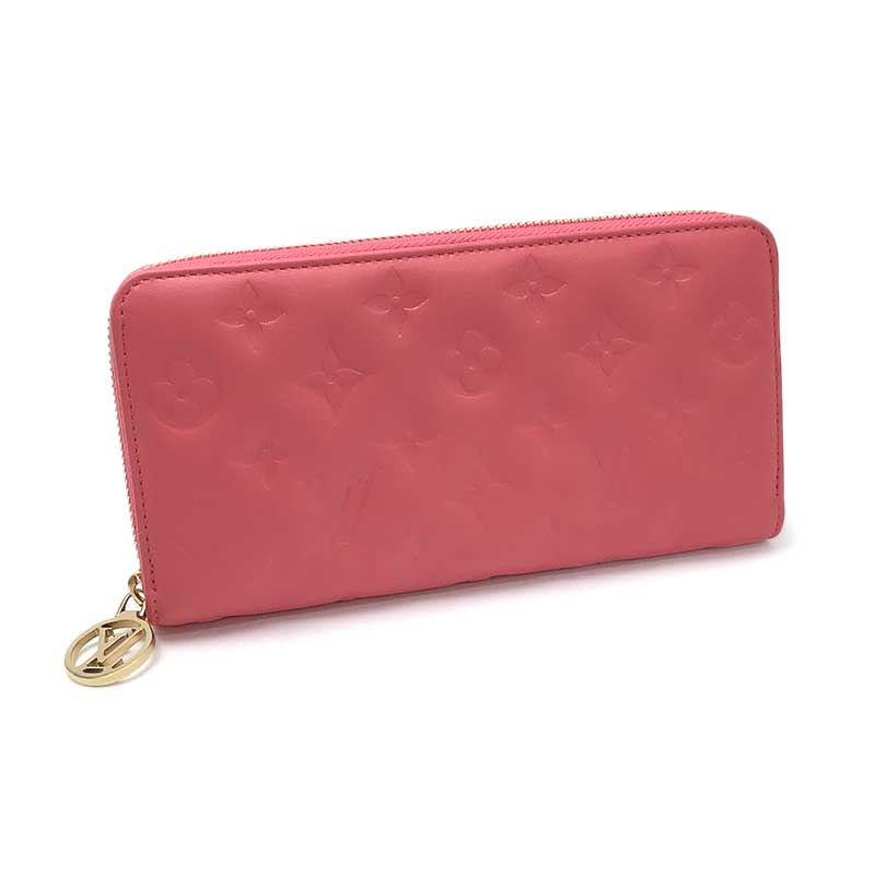 LOUIS VUITTON Monogram Women&#39;s Wallet Pink Sky Japan Limited M83212