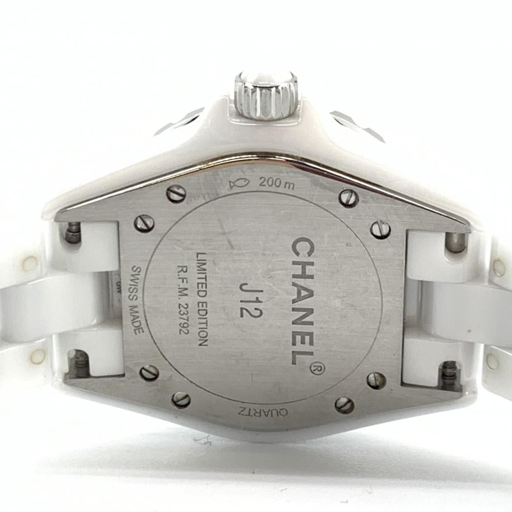 Chanel J12 Graffiti H5239 33mm Limited Ceramic White Women&#39;s Watch