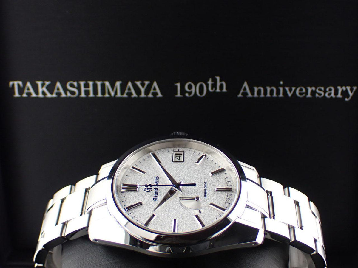 Grand Seiko Spring Drive Takashimaya 190th Anniversary SBGA459 Men&#39;s Watch