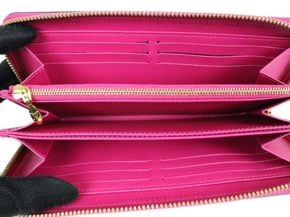 Louis Vuitton Valentine 2021 Women&#39;s Wallet Pink Vernis M90585