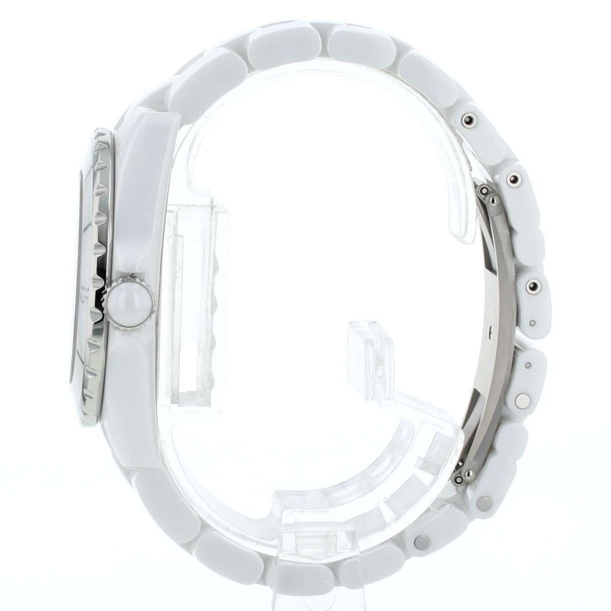 Chanel H4862 J12 White Ceramic Mirror Dial Automatic Women&#39;s Watch