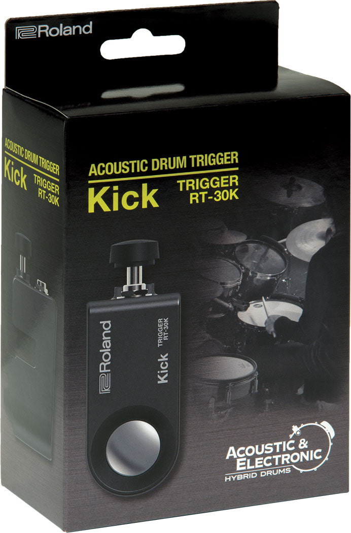 Roland RT-30K Acoustic Drum Trigger, Advanced Trigger Device for Playing Electronic from Acoustic Bass Drum