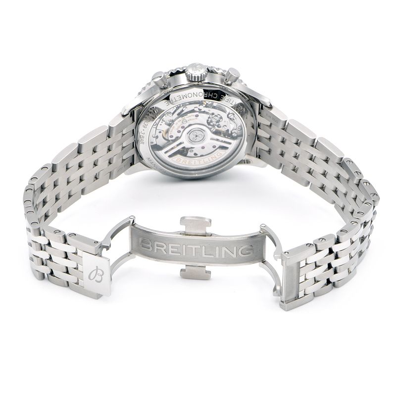 BREITLING Navitimer B01 Chronograph 41 AB0139211G1A1 Silver Dial Men&#39;s Watch