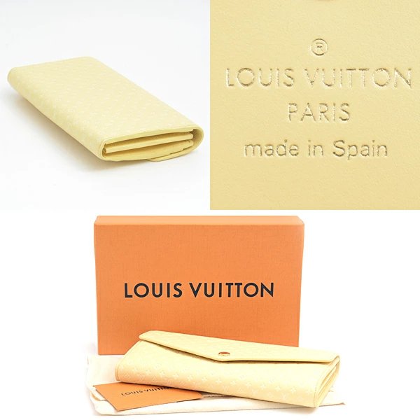Louis Vuitton Nano Monogram Portefeuille Sarah Women&#39;s Wallet M82231