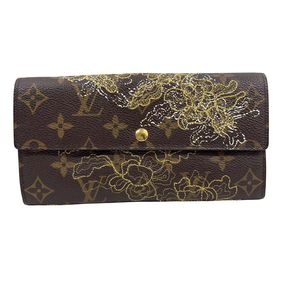 Louis Vuitton Portefeuille Sarah Monogram Dante Brown Women&#39;s Wallet M95389