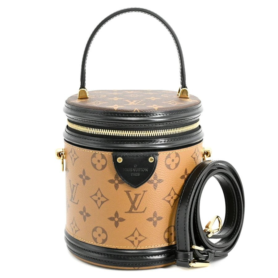 LOUIS VUITTON Cannes Monogram Reverse Brown Women&#39;s Bag M43986