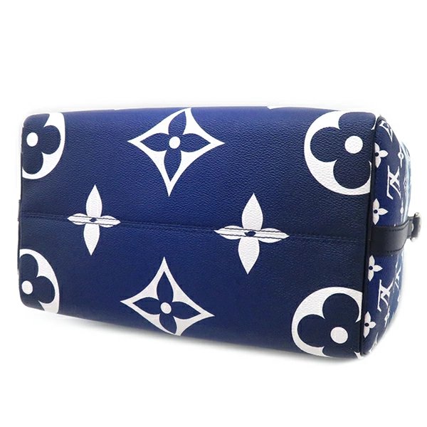 Louis Vuitton Speedy Bandouliere 30 Women&#39;s Bag Escar Blue M45146