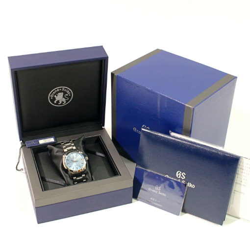 Grand Seiko Caliber 9S 25th Anniversary Limited Model SBGR325 Blue Men&#39;s Watch