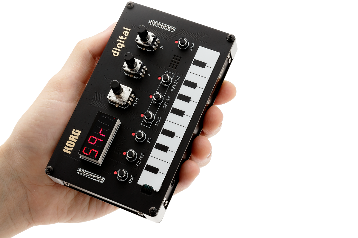 KORG NTS-1 digital kit Programmable Best Sound Synthesizer Kit Compact Nu:Tekt Powerful Synth and Multi-effects Engine