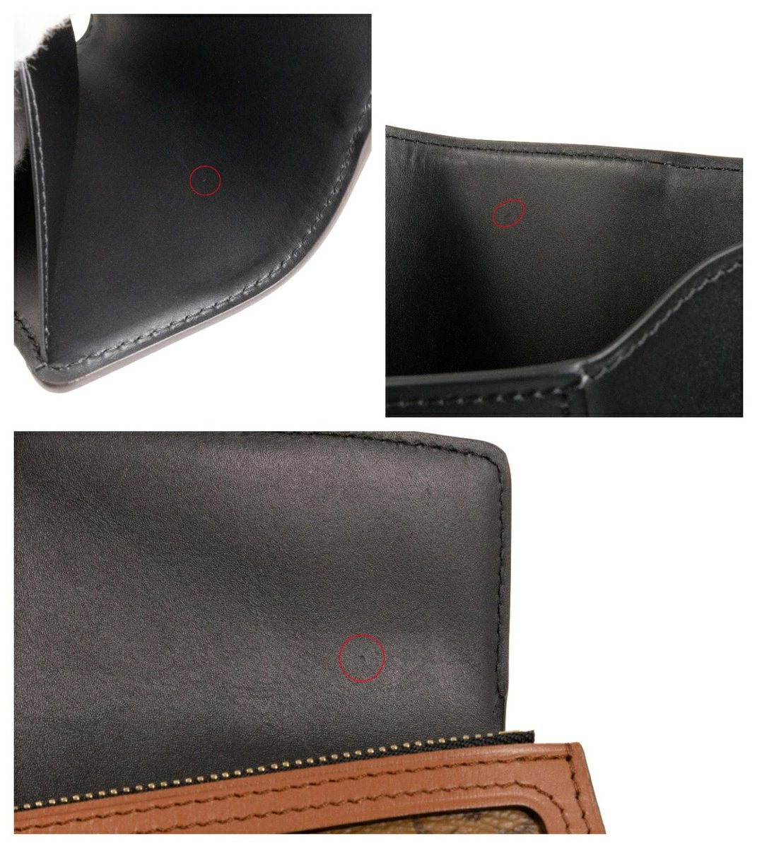 LOUIS VUITTON Portefeuil Dauphine Compact Monogram Reverse Wallet M68725