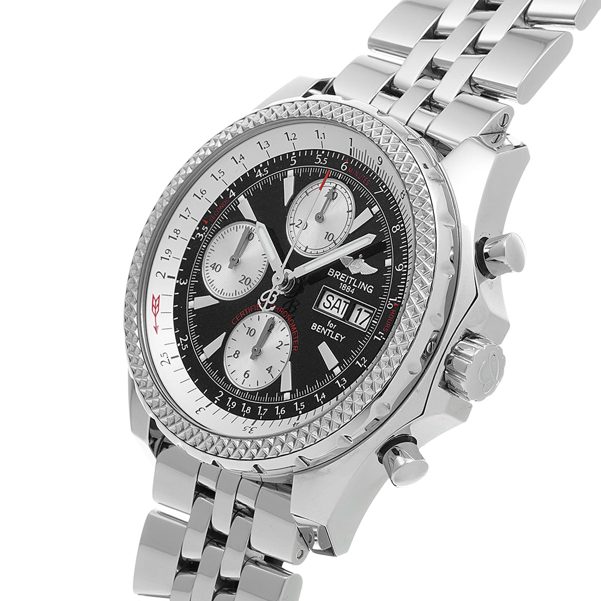 BREITLING Bentley GT A362B24SP Black/Silver Dial Automatic Men&#39;s Watch