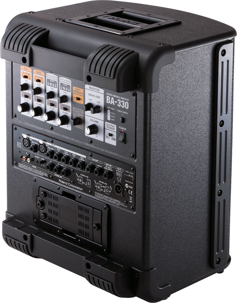 Roland BA-330 Stereo Portable Amplifier All-In-One Digital PA System