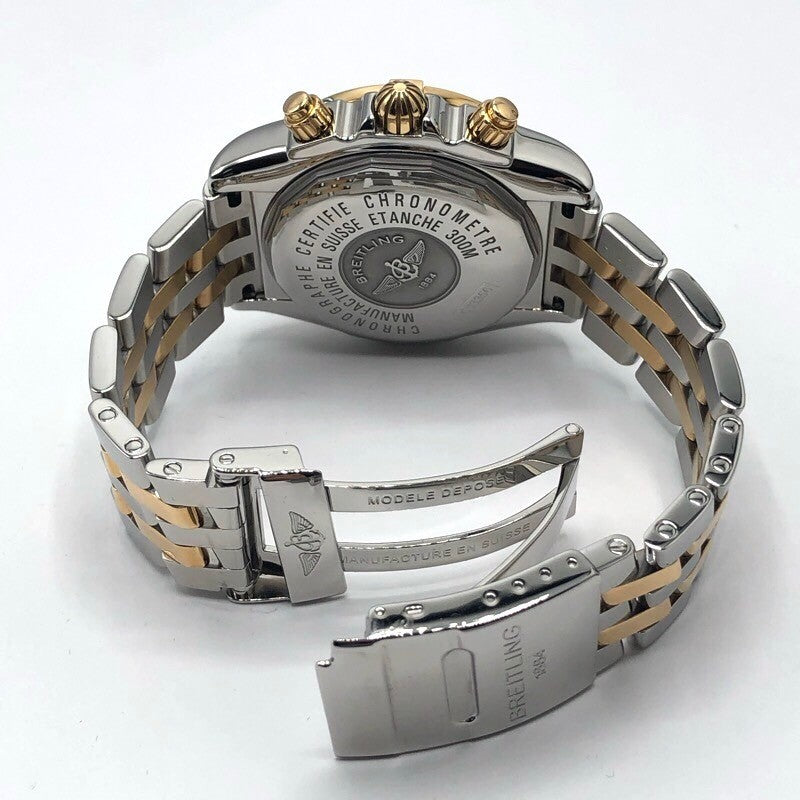 Breitling Chronomat Evolution C13356 Gold x White Automatic Men&#39;s Watch