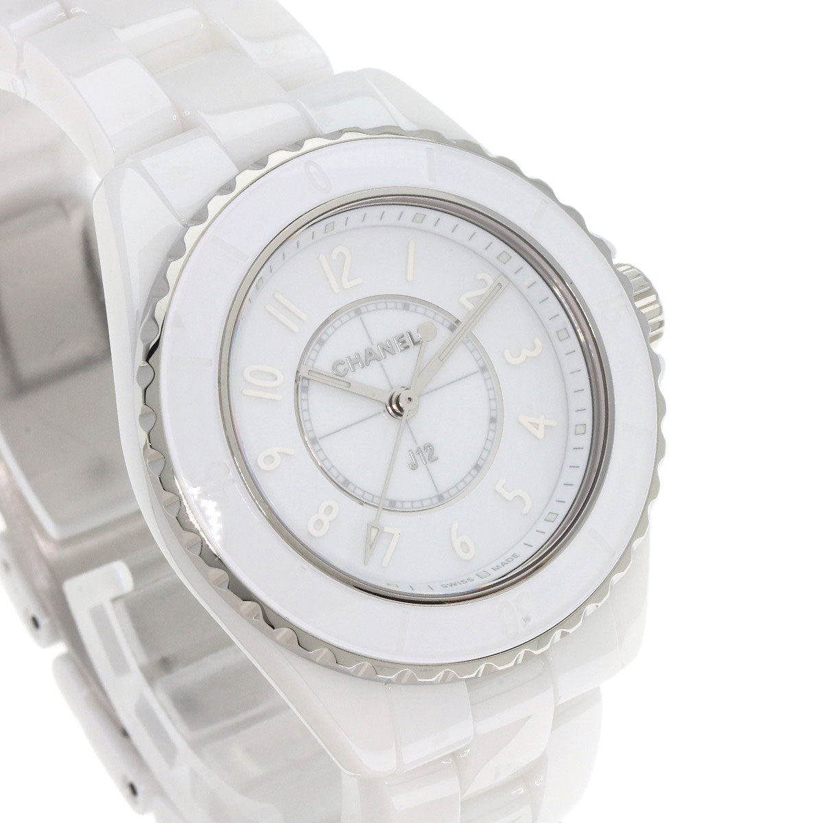 CHANEL H6345 J12 Phantom 33mm Limited Model White Ceramic Women&#39;s Watch