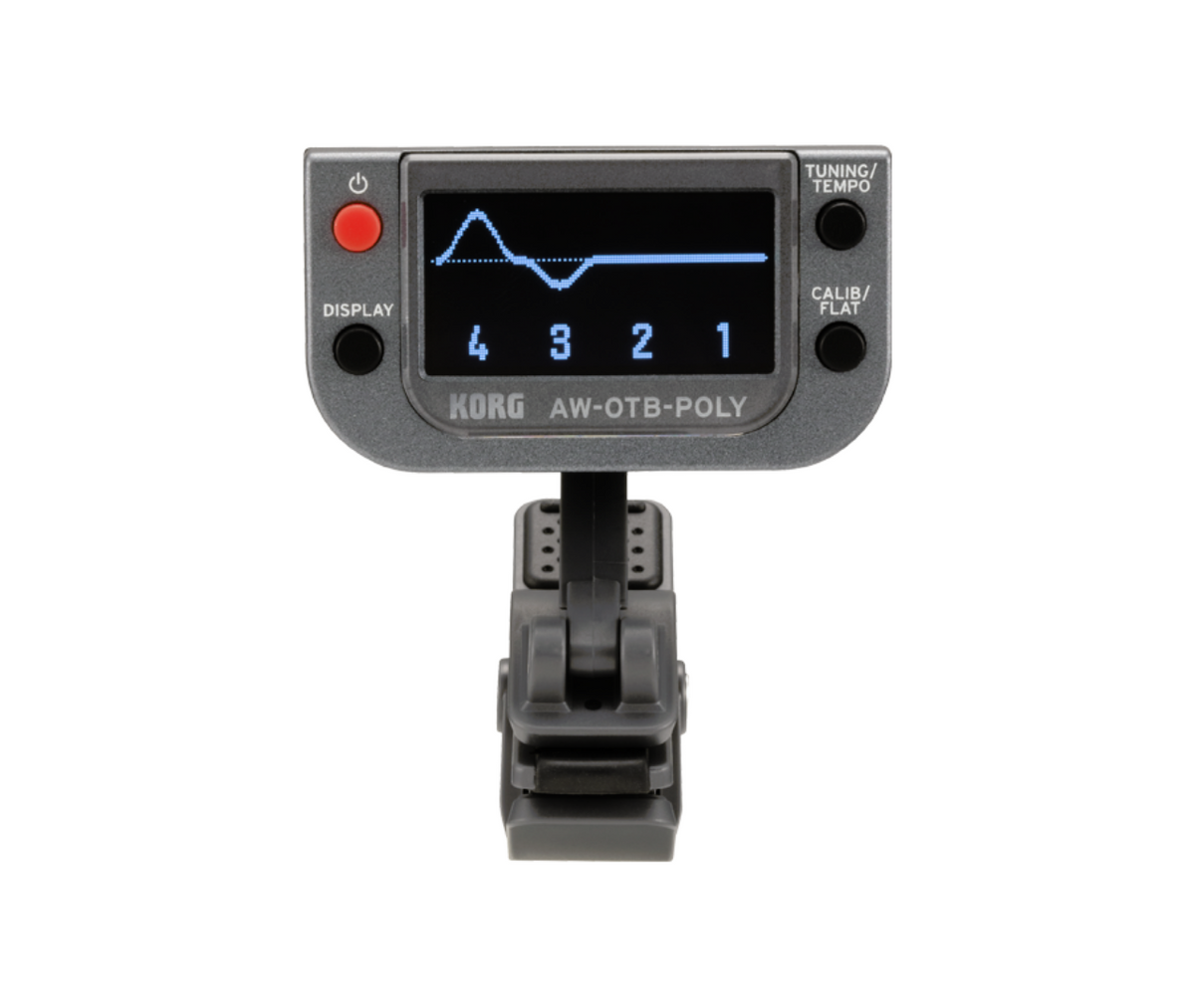 KORG AW-OTB-POLY Polyphonic Clip-on Tuner