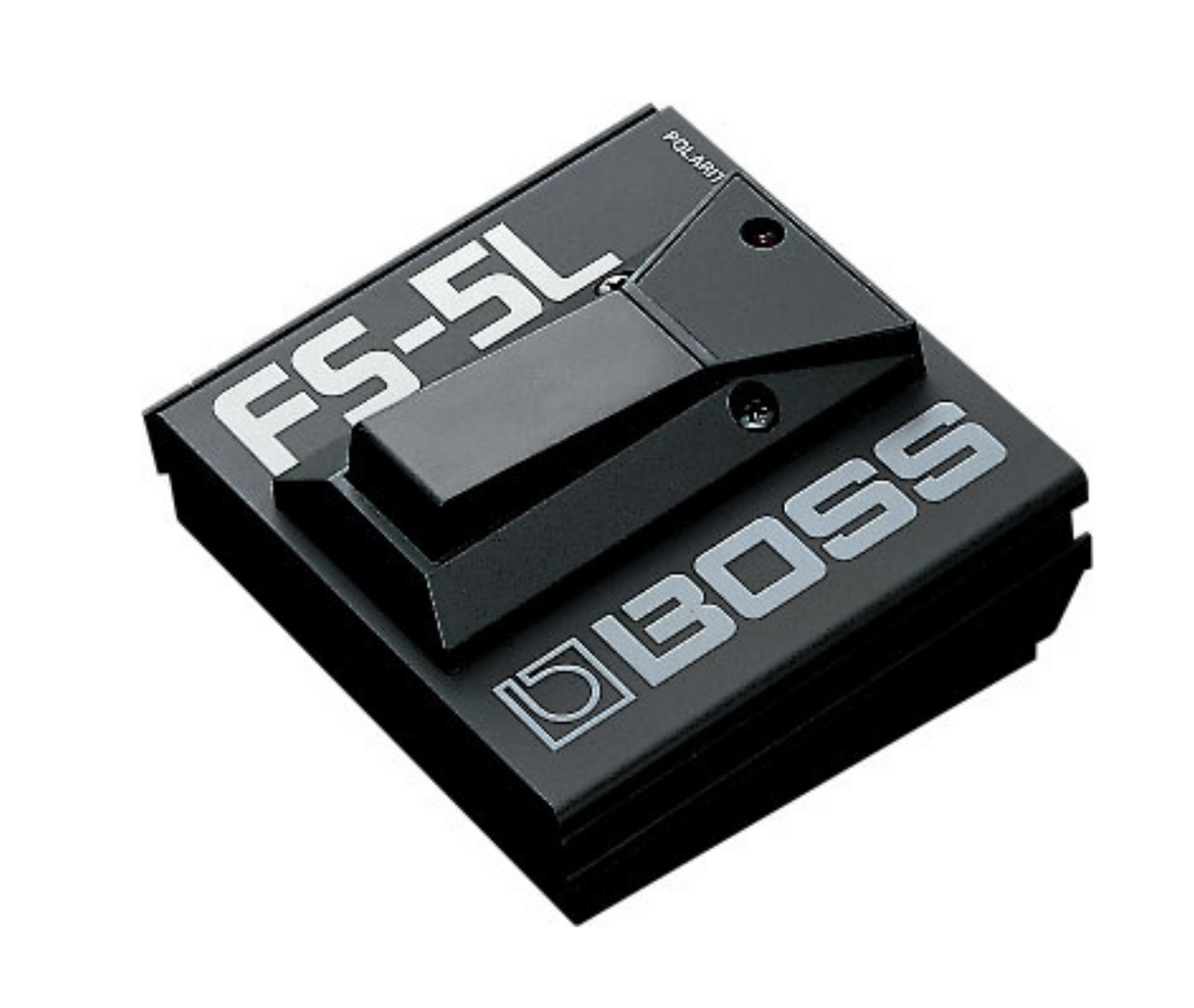BOSS FS-5L Best Foot Switch Pedal Latch-type Footswitch with LED Status Indicator