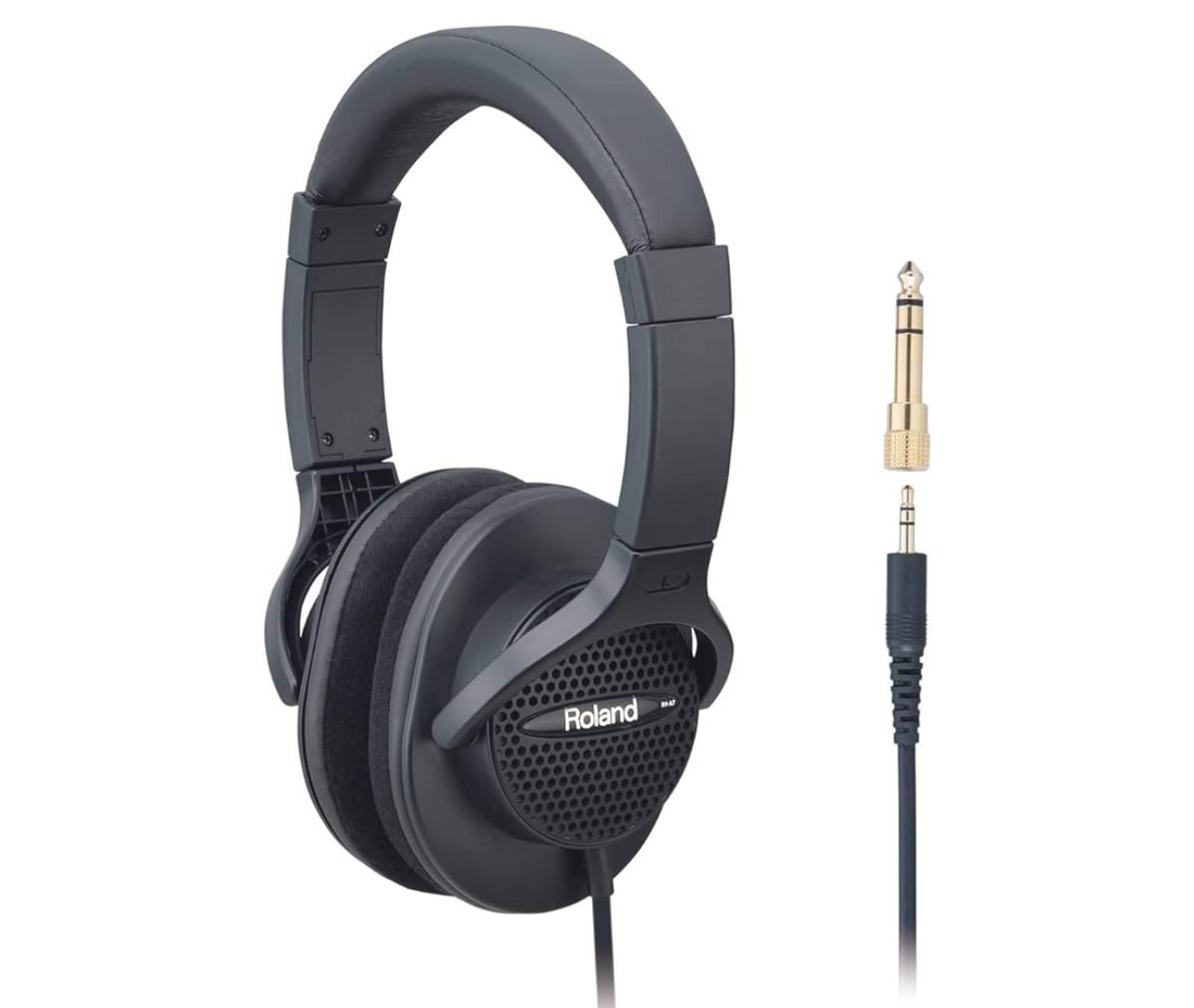 Roland RH-A7 Open-Air Monitoring Headphones Ideal for Modern Digital Instruments with 40mm Driver and Open-air Design