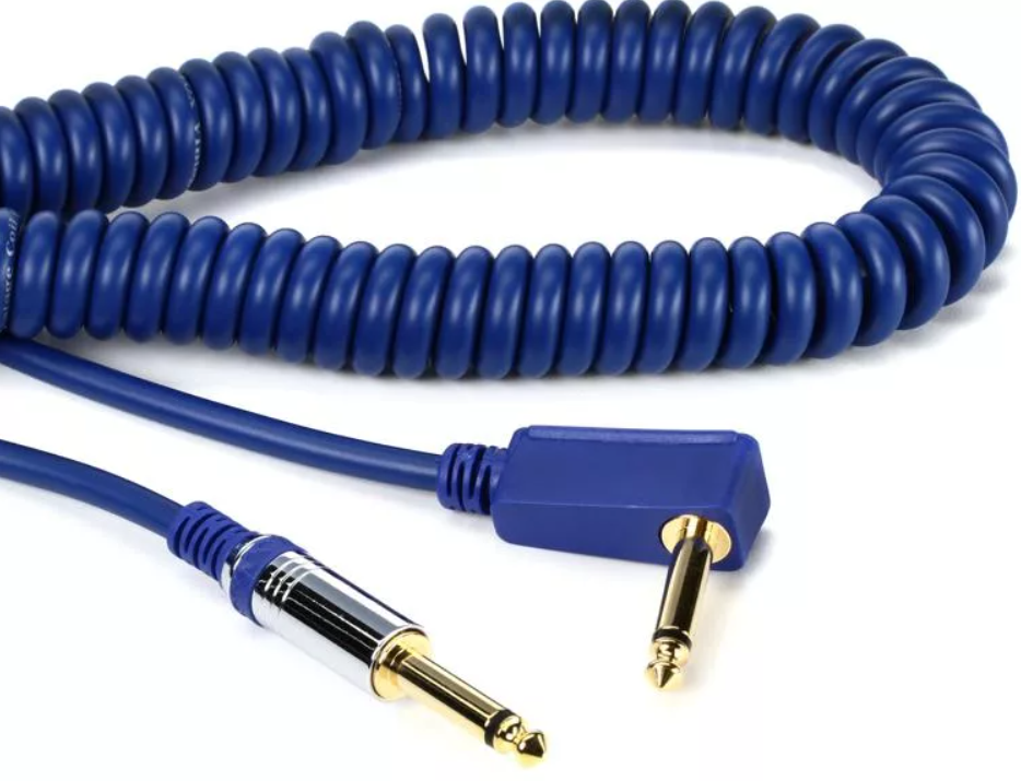 VOX VCC Vintage Coiled Cable (Blue) - Japanese-Online-Store (JOS) VOX VCC Vintage Coiled Cable (Blue) - Japanese-Online-Store (JOS)