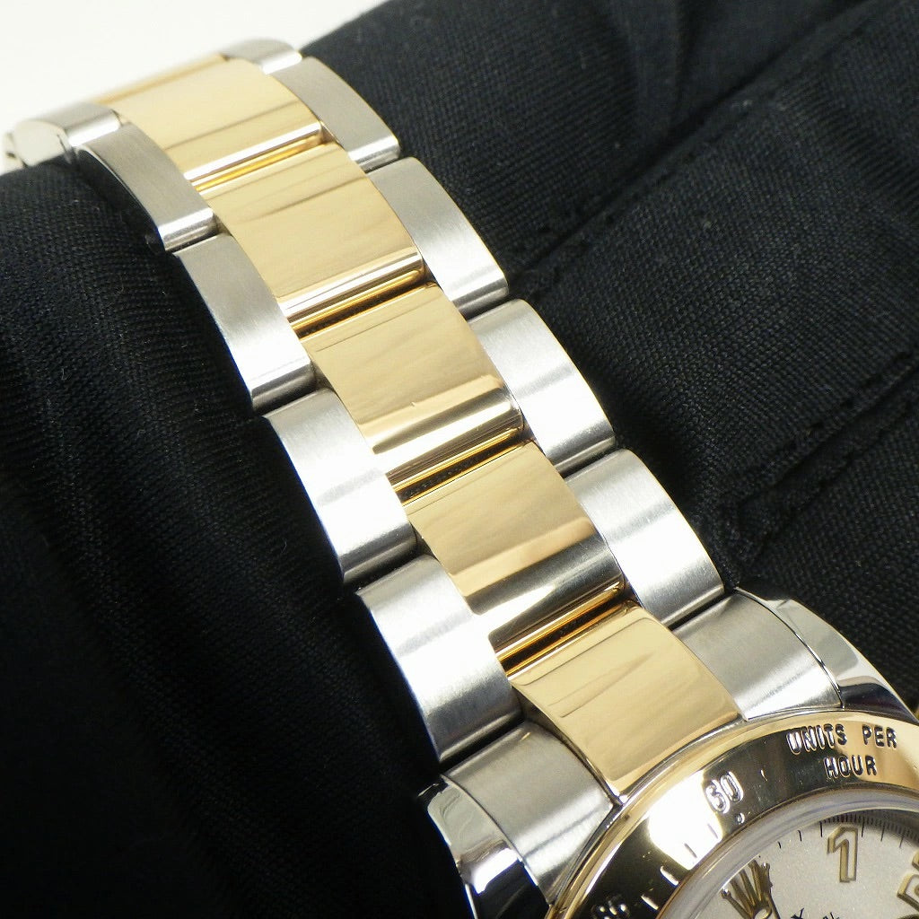 ROLEX Cosmograph Daytona 116523 Stainless Steel Yellow Gold Men&#39;s Watch