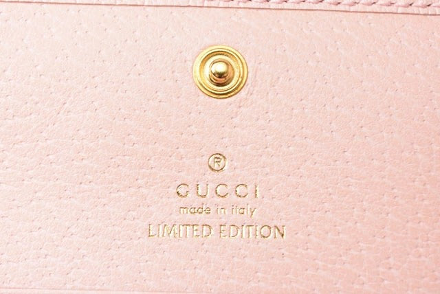 GUCCI Flora Women&#39;s Wallet Japan Limited Edition Canvas Rose 577347