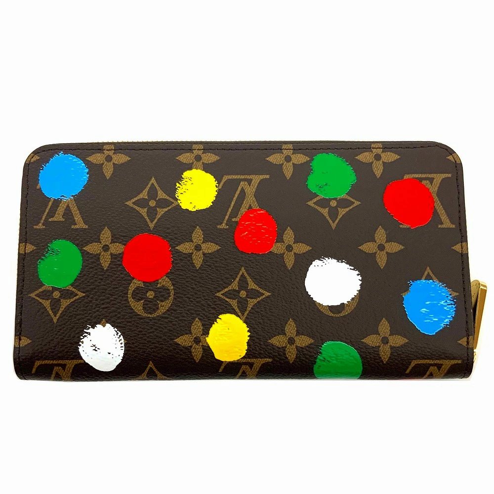 LOUIS VUITTON Monogram Yayoi Kusama Women&#39;s Wallet M81864