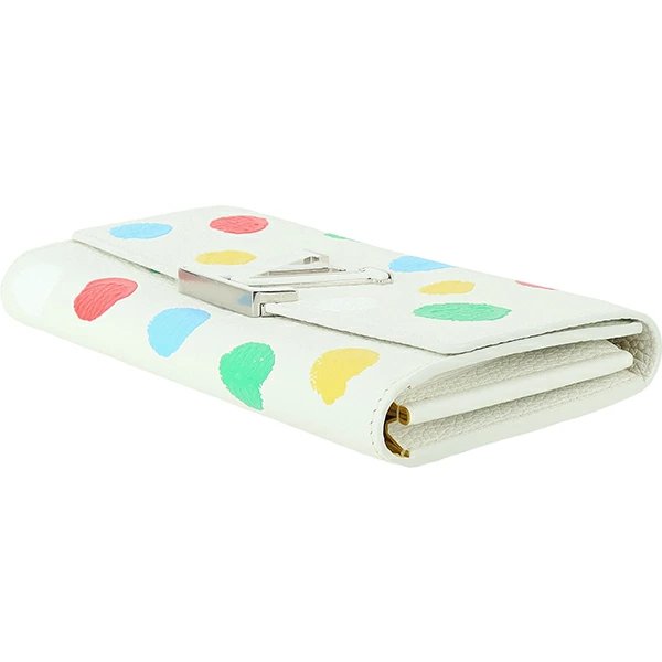 Louis Vuitton Portefeuil Capucines Women&#39;s Wallet Painted Yayoi Kusama M81890