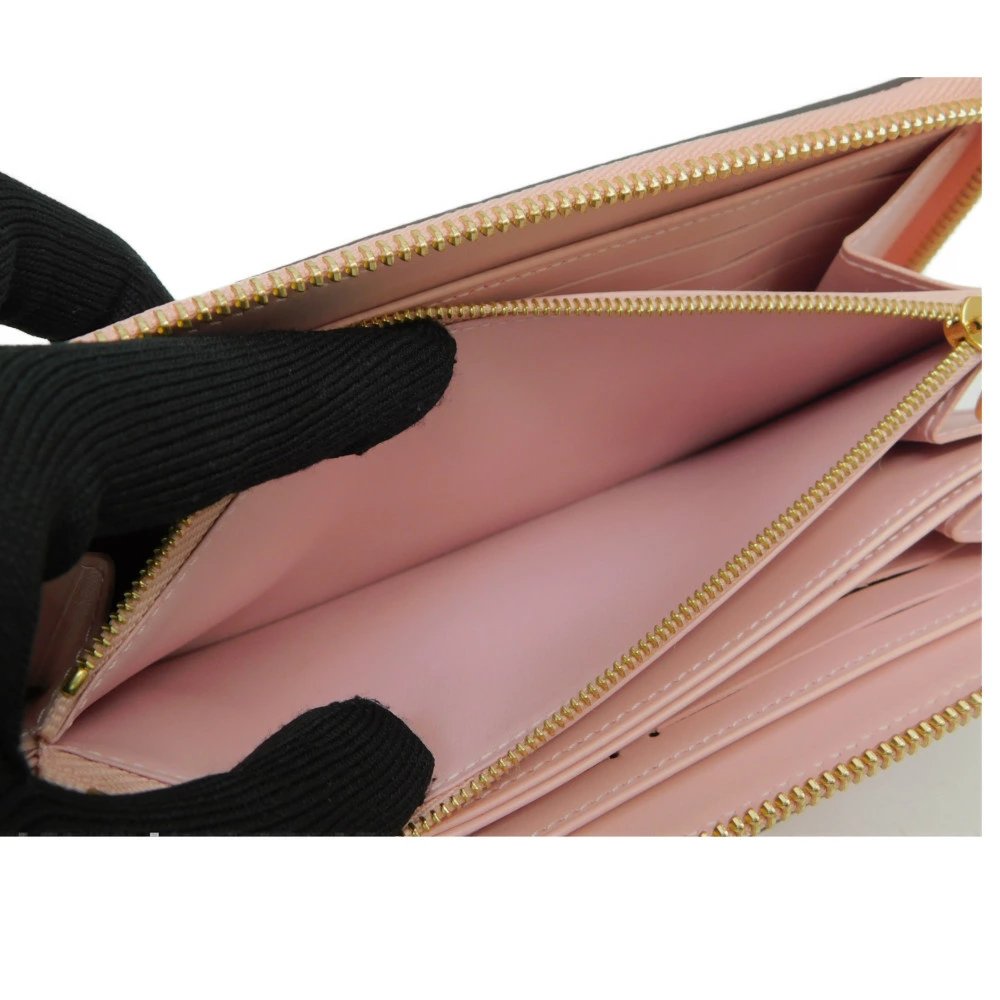 Louis Vuitton Round Zipper Women&#39;s Wallet Vernis Enamel M81145